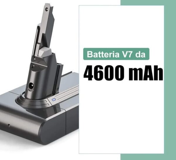 Akumulator 6000 mAh do Dyson V7 akumulator zamienny do odkurzacza - obrazek 3
