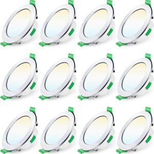 ALUSSO LED Spot wpuszczany 230V, 7W, chrom, ciepłe/neutralne/białe światło