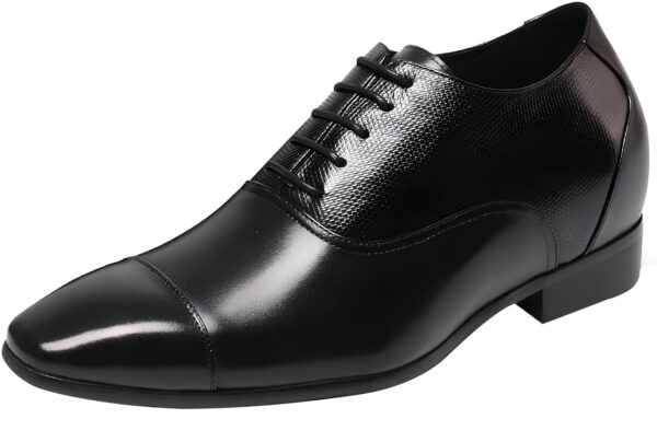 Buty męskie CHAMARIPA wykonane ze skóry naturalnej w rozmiarze 39