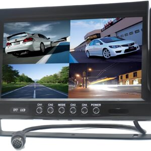Używany Monitor do kamery cofania samochodowej Pardarsey 9'' 800480HD
