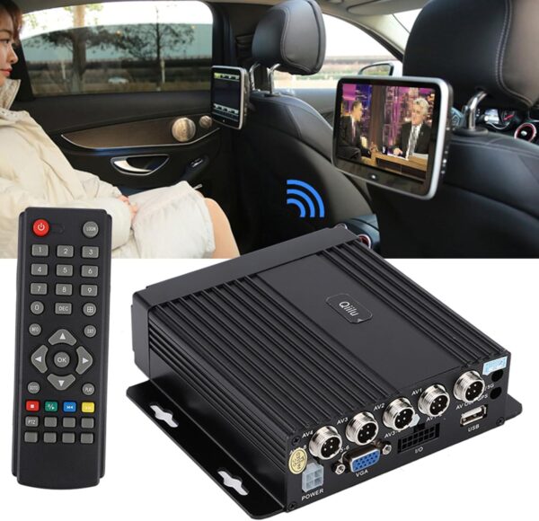 Samochodowy Odtwarzacz Qiilu SW-0001A DVR z Pilotem multimedialny system do auta z kamerą - obrazek 2