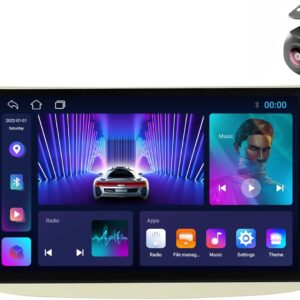 Samochodowe radio stereo z kamerą FM SWC dla Fiata multimedialne radio samochodowe z Bluetooth, kamerą cofania i obsługą kierownicy