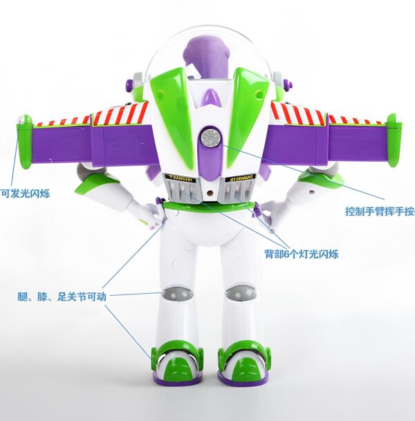 Figurka Toy Story, figurka Buzza Astrala 32 cm zabawka kolekcjonerska z filmu - obrazek 6