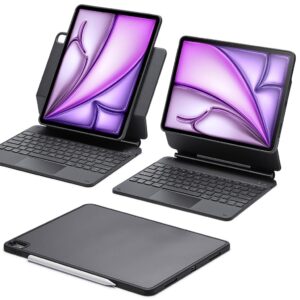 Etui z klawiaturą ESR 6B012A do iPada Air 13'' M2 2024, Antracyt