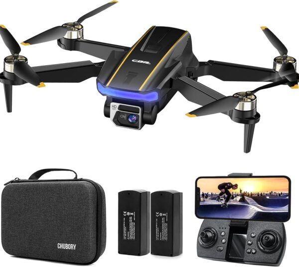 Dron CHUBORY A68 WiFi FPV z kamerą HD, 2 akumulatory, futerał - obrazek 8