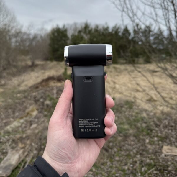 Mini wentylator turbowentylacyjny PowerJet X110 LED ekran USB-C 110000 - obrazek 8