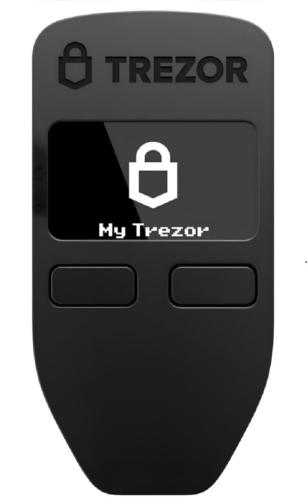 Używany Trezor One Bezpieczny portfel sprzętowy do kryptowalut (czarny)