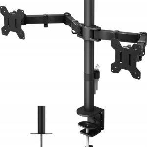 Uchwyt na dwa monitory BONTEC MDM002 13-27'', VESA 75/100