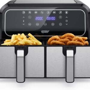 Frytownica dwustrefowa Innsky IS-AF008, 1700W, 4L+4L, do 200C, 8 programów