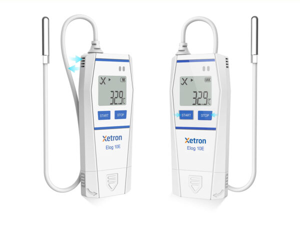 Xetron Elog10E Rejestrator temperatury czujnik zewnętrzny -30C do 70C 4 szt - obrazek 3