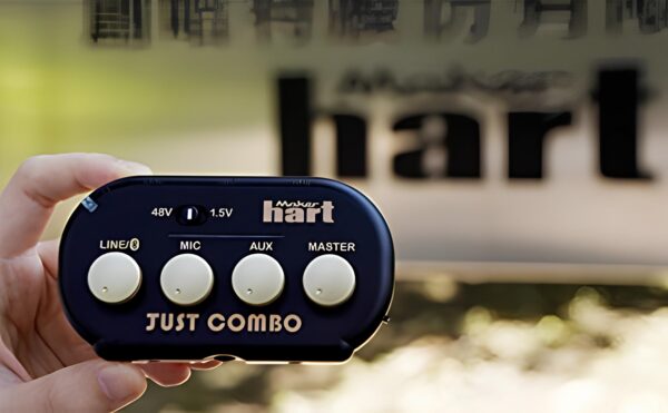 Mikser audio Maker hart 2AYQY, 3-kanałowy, 48 V, Bluetooth, USB - obrazek 2