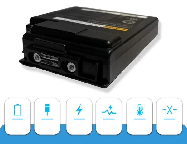 Akumulator HUBEI M560ABAT-8 do CLEVO M570TU, 14,8 V, 4400 mAh - obrazek 3