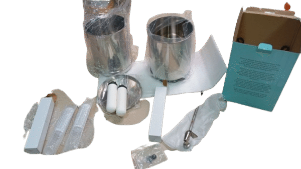 USZKODZONY/UŻYWANY System filtracji wody Newton 12L stal nierdzewna filtr fluoru i kamienia (x2) z kranem - obrazek 10