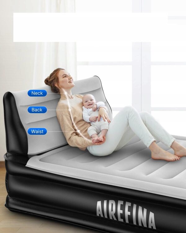 PO NAPRAWIE Materac dwuosobowy AIREFINA AF-A04 190 x 137 x 38 cm - obrazek 3