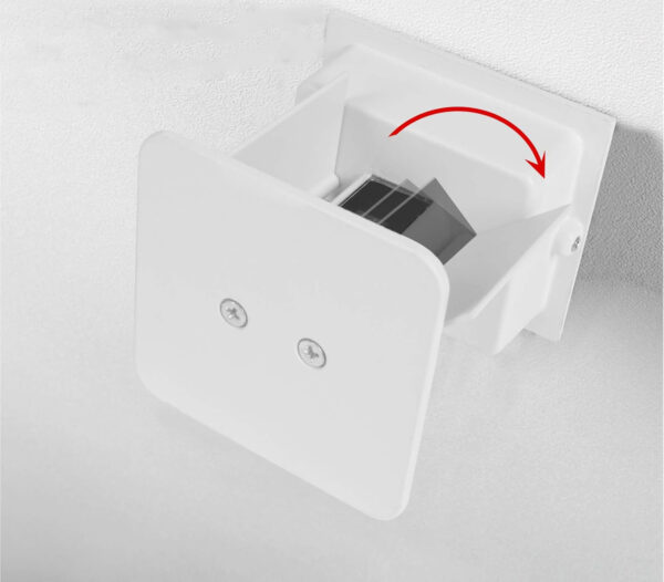 Zestaw 4 lamp LED FUPE FP-HWBD-B01 6W 3000K biały oświetlenie punktowe do wnętrz domu - obrazek 6