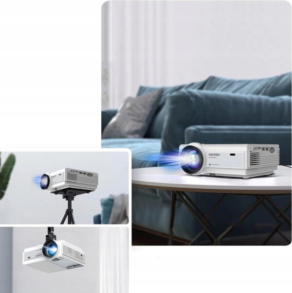 Projektor Staratlas L36P, 5G Wi-Fi Bluetooth Full HD, 12000 lm, bez pilota - obrazek 2