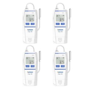 Xetron Elog10E Rejestrator temperatury czujnik zewnętrzny -30C do 70C 4 szt