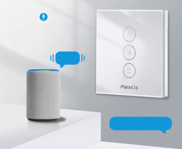 Przełącznik do żaluzji WiFi IP20 600W 240V Maxcio inteligentny sterownik rolet - obrazek 7