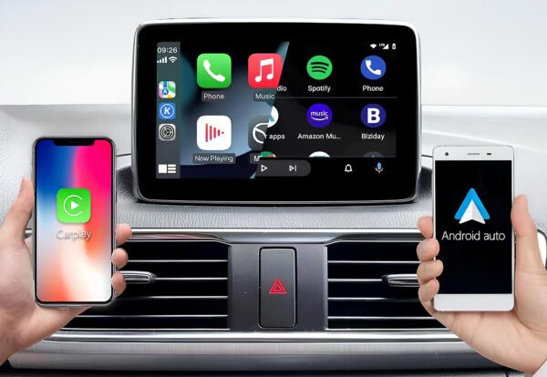 Adapter CarPlay bezprzewodowy Mazda TK78-66-9U0C USB MZD 2014-2021 bez Android Auto - obrazek 2