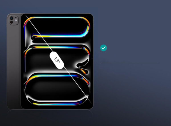 Etui z klawiaturą do iPad Pro 13 (2024) ESR 6В023 360 biały QWERTZ - obrazek 3