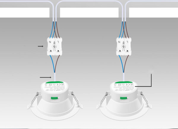 Reflektory LED ALUSSO 230V 10W zestaw 12 szt. lampy ogrodowe zewnętrzne wodoodporne IP65 - obrazek 5