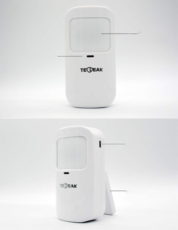 System Alarmowy TECPEAK z GSM/WLAN, Zestaw z Syreną Zewnętrzną - obrazek 7