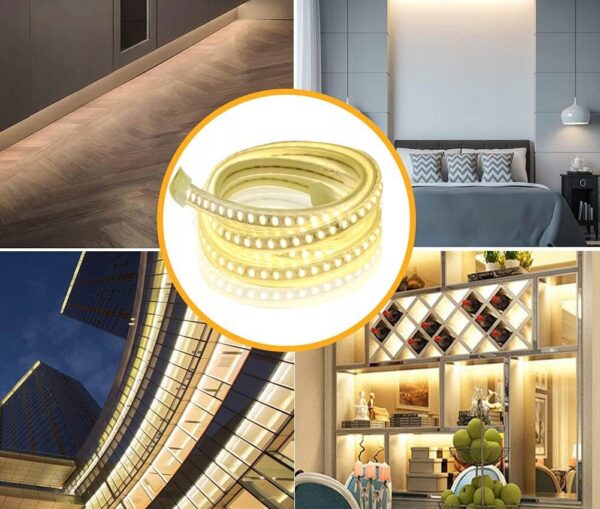 Używany Taśma LED 15m 120 diod LED/m biała 4000K IP67 Pcning - obrazek 3