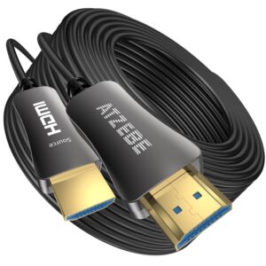 UŻYWANY Kabel HDMI światłowodowy ATZEBE 50m 4K@60Hz HDR ARC 18Gbps HDCP2.2