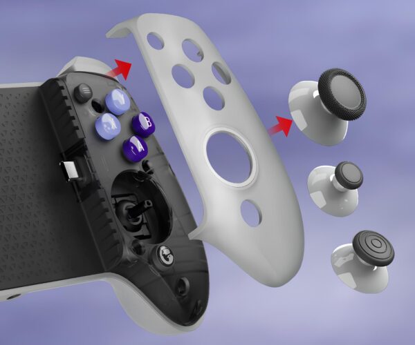 Kontroler GameSir G8 Galileo typ C do iPhone 15 i HarmonyOS z joystickami - obrazek 3
