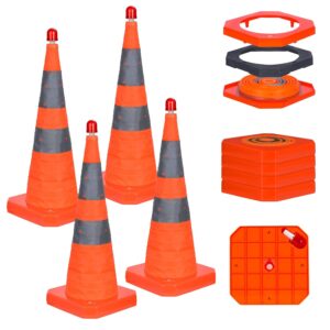 Używany Pachołek drogowy GUARDLEAD LZ02 Pro 70 cm, 4 szt., odblaskowy