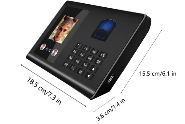 Domofon biometryczny MIKONIYA FA01 H z odciskiem palca, 500 twarzy, Używany - obrazek 5