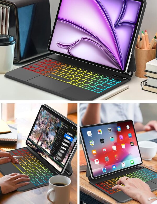 Etui z klawiaturą FOGARI P11 do iPad Air 11" (M3/M2) 2025/2024 Pro 11" - obrazek 6