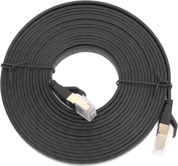 Kabel Ethernet Cat 8 o długości 5 m, Profesjonalny przewód internetowy 40 Gb/s