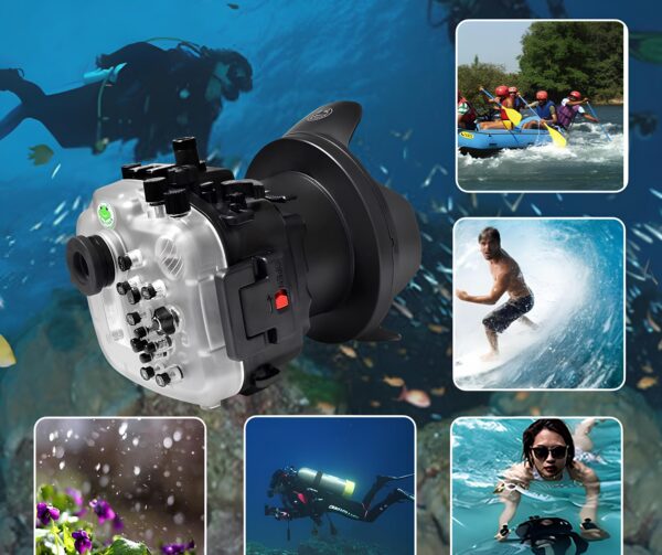 Obudowa podwodna Sea Frogs do aparatu Sony A7S III FE16-35mm 40M/30FT - obrazek 5