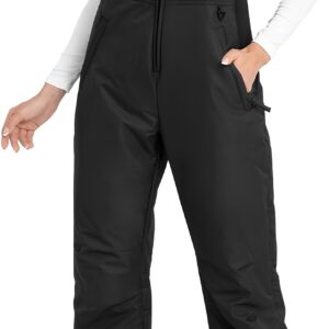 Spodnie zimowe damskie Ohuhu Y90-80201-09 rozmiarze XL termoaktywne czarny