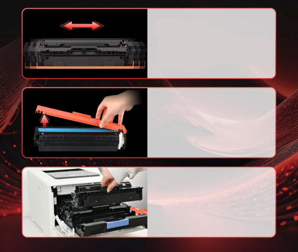 Toner PINALL 067H, kompatybilny z Canon i-SENSYS MF657cdw, MF655cdw, 4 szt. - obrazek 5