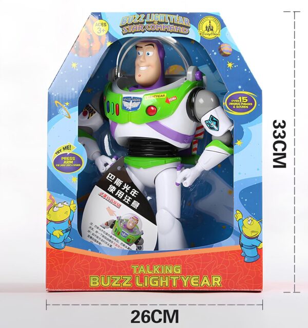 Figurka Toy Story, figurka Buzza Astrala 32 cm zabawka kolekcjonerska z filmu - obrazek 4