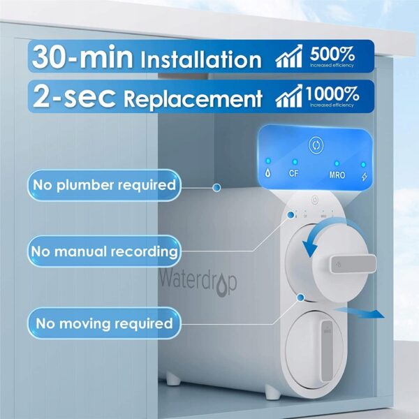 Używany System filtracji wody z odwróconą osmozą FCC Waterdrop WD-G2-W - obrazek 9