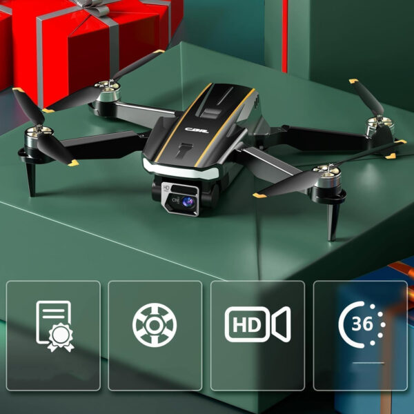 Dron CHUBORY A68 WiFi FPV z kamerą HD, 2 akumulatory, futerał - obrazek 4