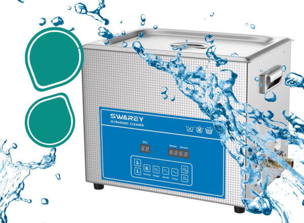 Cyfrowy ultradźwiękowy środek czyszczący SWAREY 15L 360W do czyszczenia narzędzi i części precyzyjnych - obrazek 8