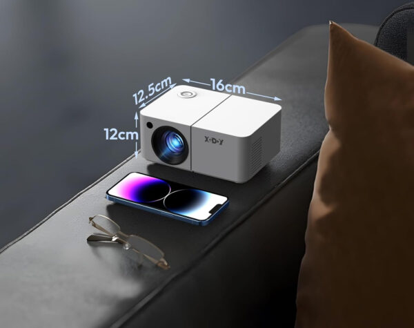 Projektor Xgody RAM: 2 GB, ROM: 16 GB, 4K, 5G, Wi-Fi, Bluetooth - obrazek 6