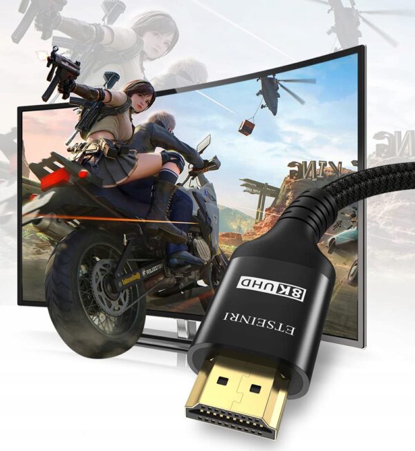 Kabel HDMI Etseinri 20m, 48 Gbit/s 4K przy 120 Hz 8 K przy 60 Hz - obrazek 3