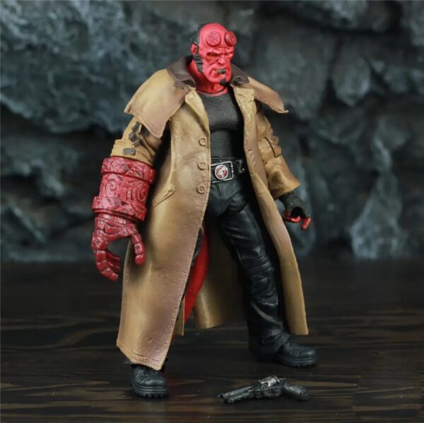Figurka Hellboy Ron Pearlman 18cm ruchoma Hellboy 2 - obrazek 2