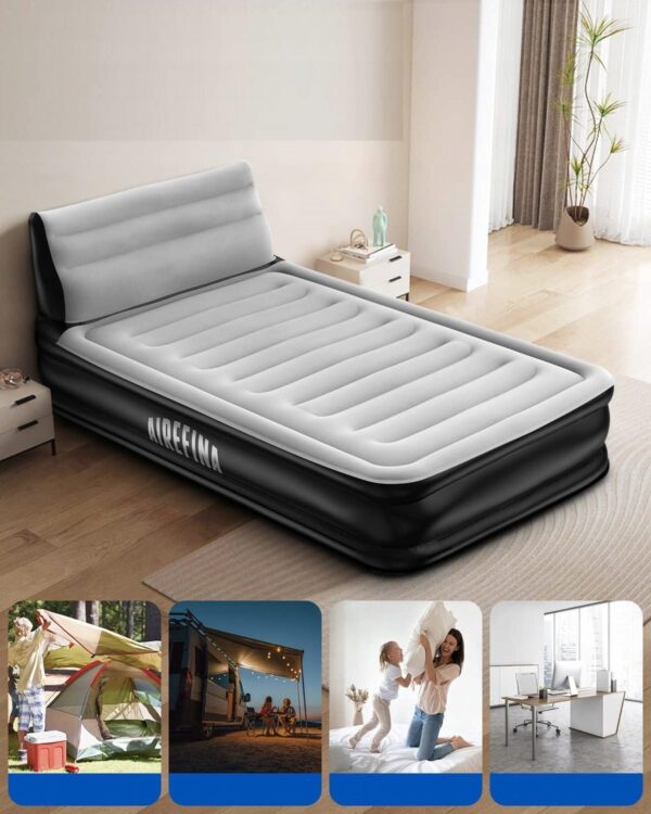 PO NAPRAWIE Materac dwuosobowy AIREFINA AF-A04 190 x 137 x 38 cm - obrazek 4
