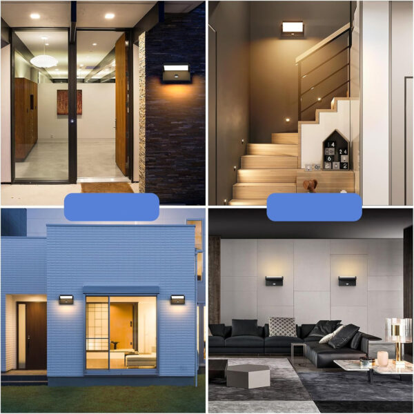 USZKODZONY Lampa LED ścienna Klighten 24W czujnik ruchu 1500lm 3000K 2szt. - obrazek 5