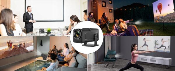 Projektor Magcubic HY320-M, 1080P 4K, kąt 220 stopni, ekrany do 135'' - obrazek 9