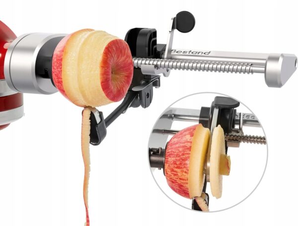 Spiralizer z 7 ostrzami kompatybilny z mikserem KitchenAid Bestand - obrazek 3