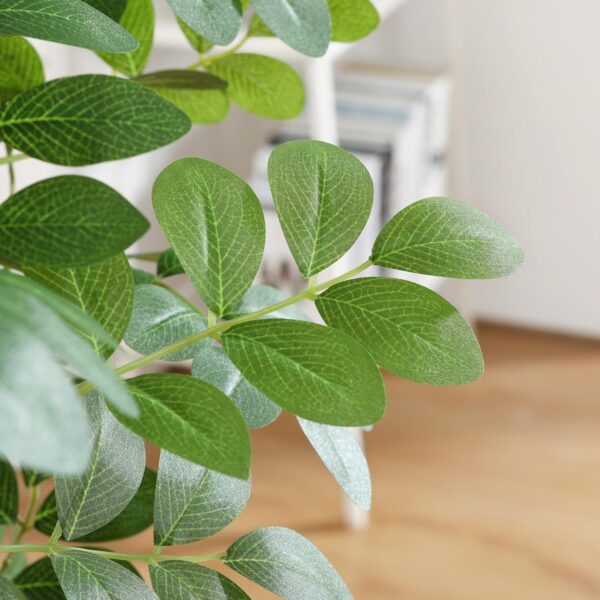Sztuczne drzewo moringa Kazeila 120 cm roślina w doniczce do dekoracji wnętrz - obrazek 6