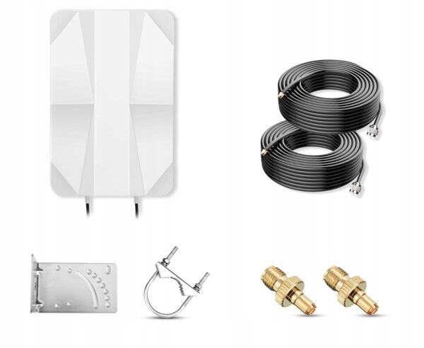 Antena panelowa Nelawya 4G LTE 5G kompatybilna z 5G 3G 4G LTE - obrazek 6