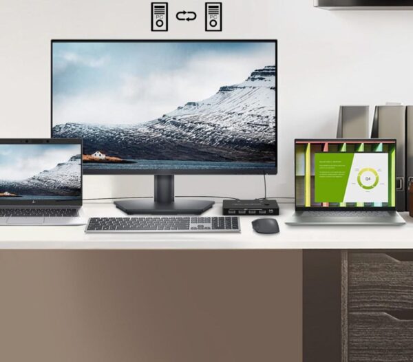 Kontroler KVM 2 Ports USB-C KVM Switch 4K/60Hz, USB-C/HDMI - obrazek 7